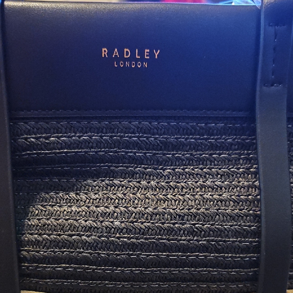Radley London Black Woven Tote